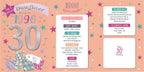 Daughter, Born in 1996- 30th birthday card