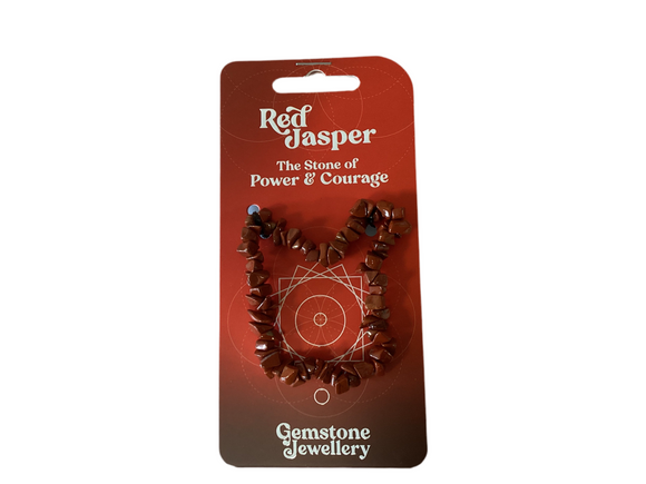 Red Jasper Bracelet - Gemstone jewellery