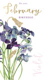 On Your February birthday card