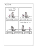 Cat: "Will This Bounce?" - They Can Talk cards