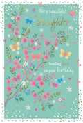 For a Beautiful Daughter - Birthday card