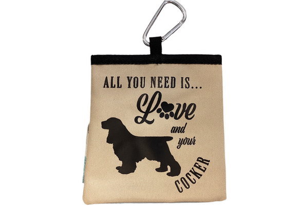 Cocker -treat/poop bag