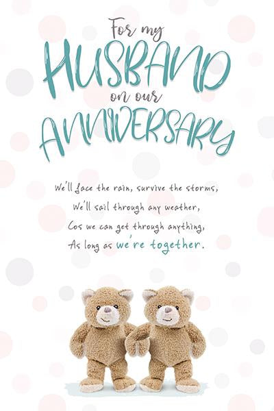 Storms  - husband anniversary card