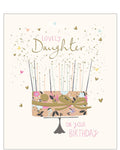 Lovely Daughter - birthday card