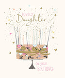 Lovely Daughter - birthday card