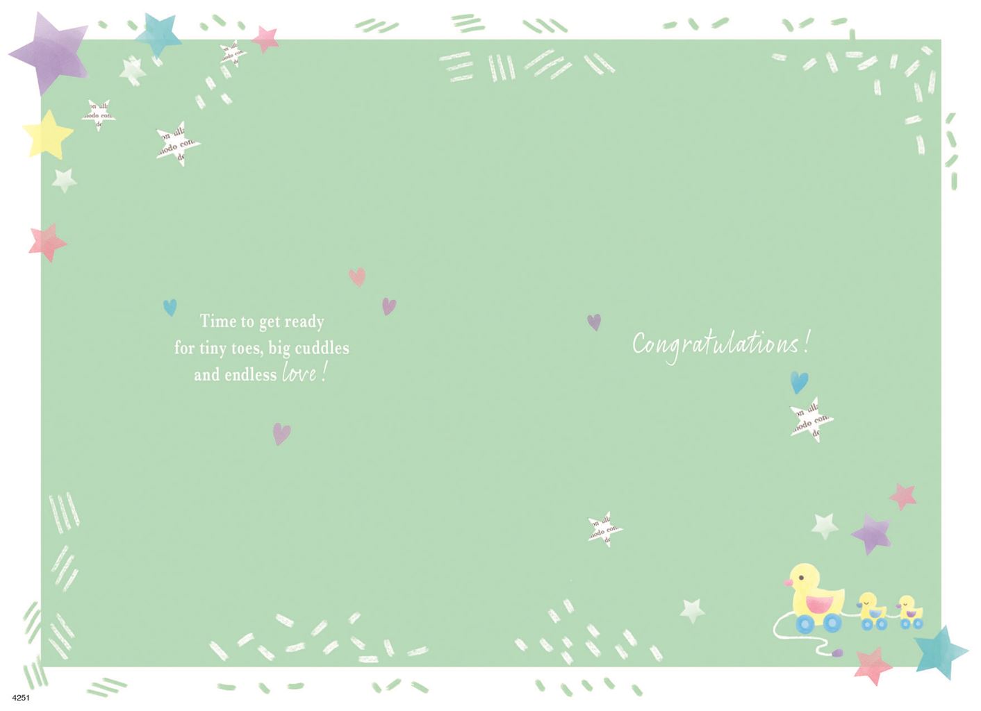 Happy Baby Shower card