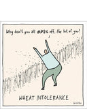 Wheat Intolerance - World of Moose card