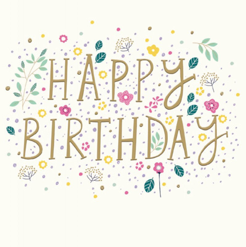 Happy Birthday card