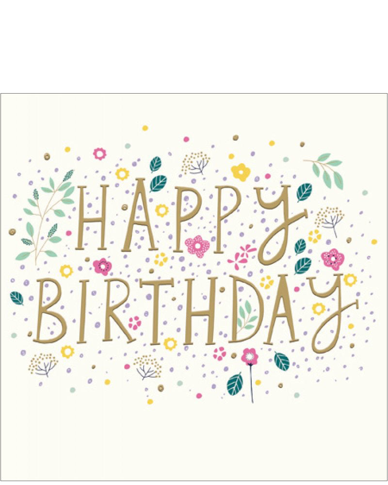 Happy Birthday card