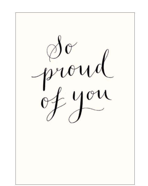 So Proud of You card