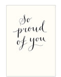 So Proud of You card