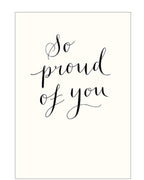 So Proud of You card
