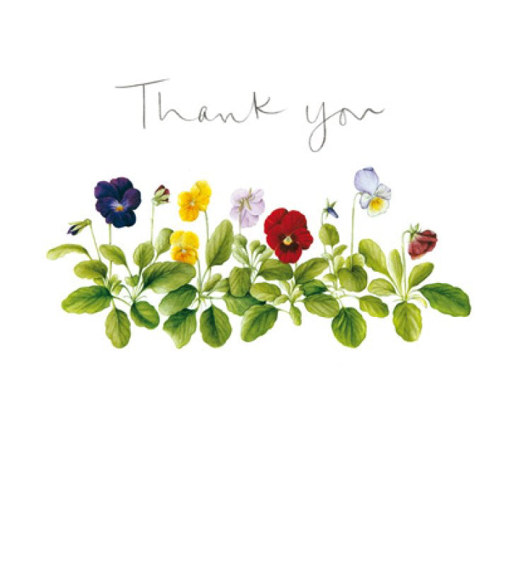 Sitting Pretty - thank you card