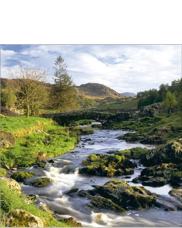 Watendlath Beck, Cumbria - National Trust greetings cards