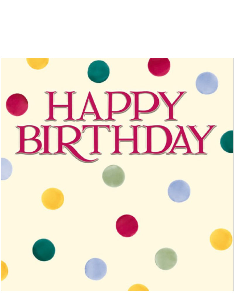 Happy Birthday - Emma Bridgewater card