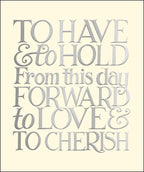 Emma Bridgewater - Wedding card
