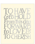 Emma Bridgewater - Wedding card