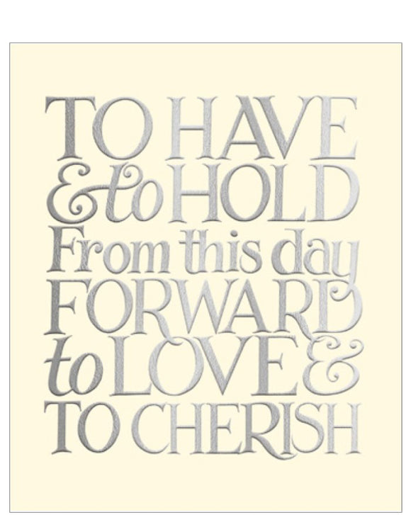 Emma Bridgewater - Wedding card