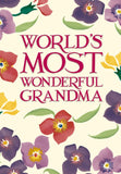 World's most wonderful Grandma - Emma Bridgewater card