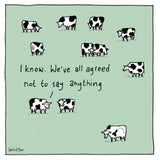 Unfortunate cow - World of Moose card