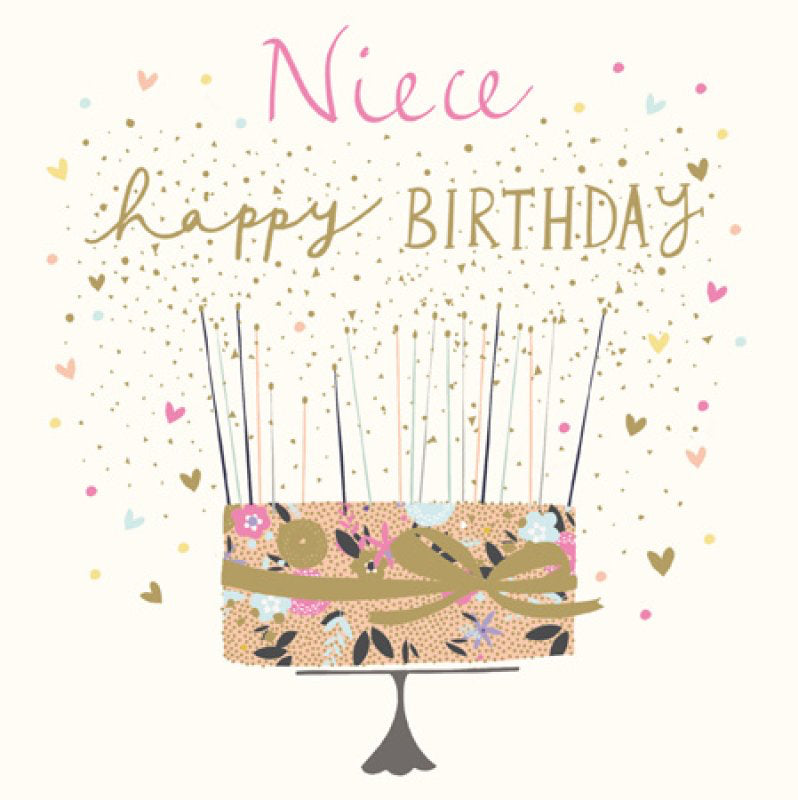 Niece Birthday card