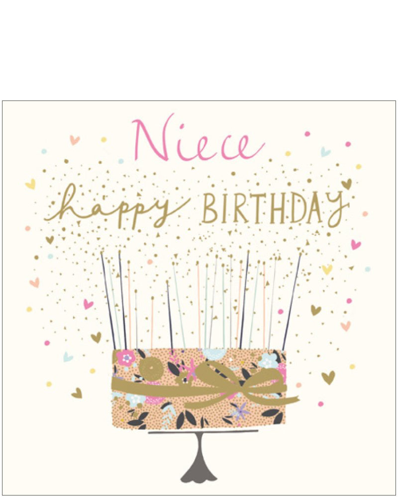 Niece Birthday card