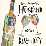 To my Wonderful Husband on Your Birthday card