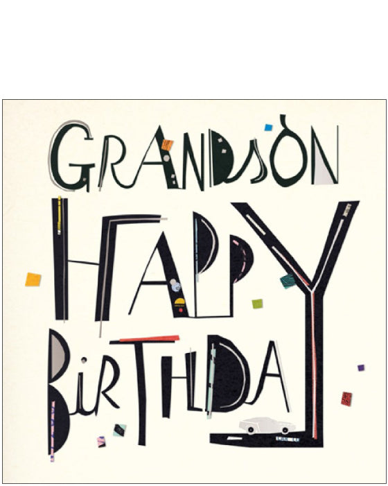 Grandson Happy Birthday card