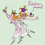 Fabulous Friend - Quentin Blake birthday card