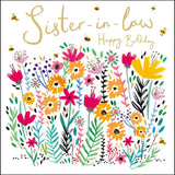 Sister in Law Birthday card