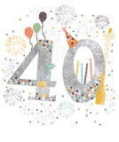 40th Birthday card