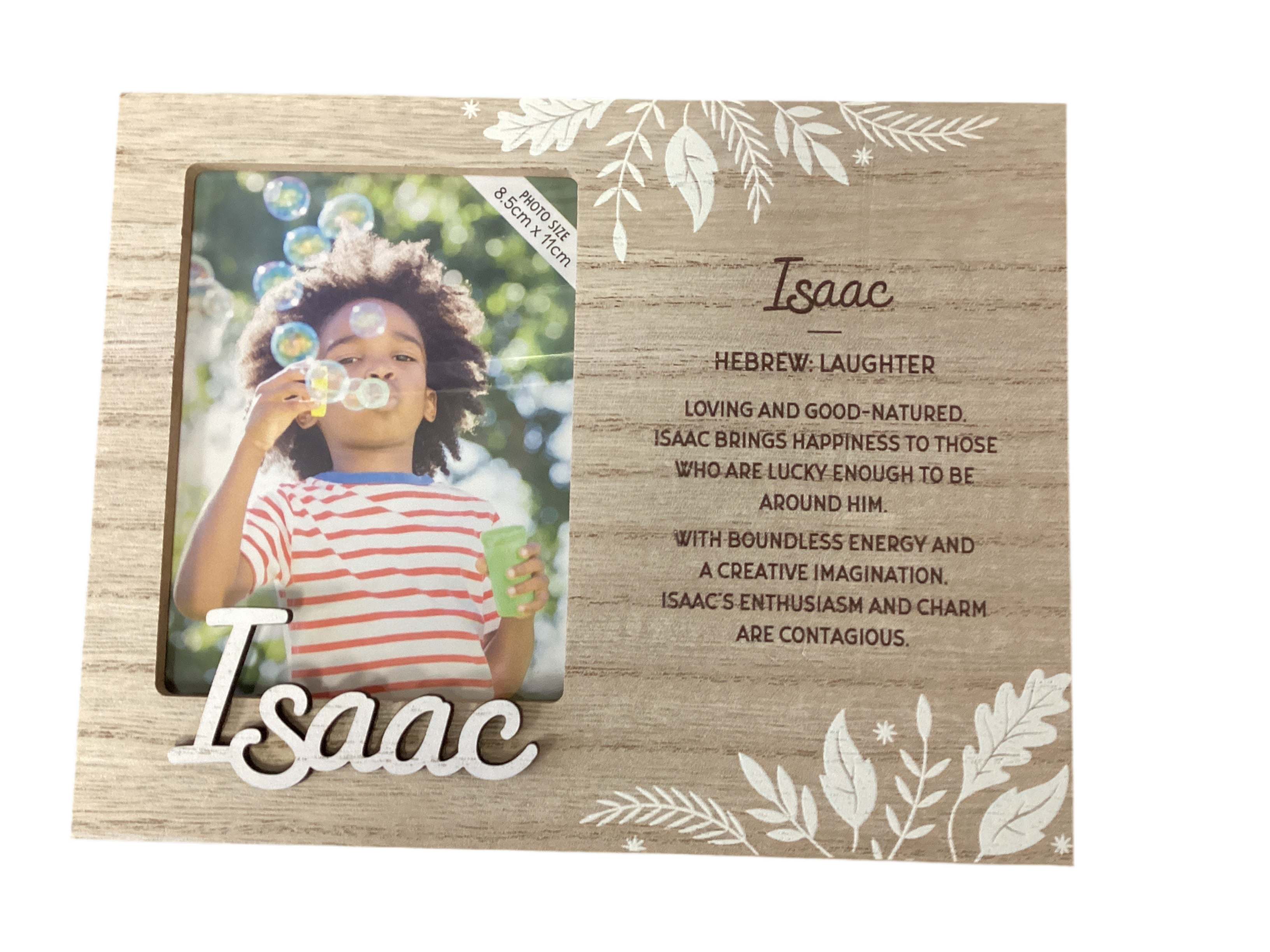 Isaac - Personalised Kids Picture Frame