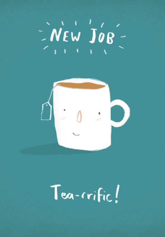Tea-riffic - new job card