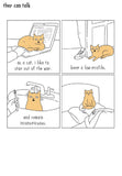 Getting in the Way - They Can Talk greetings card