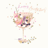 Gin and tonic - birthday card