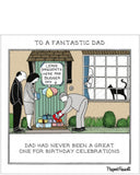 To a Fantastic Dad - Fred by Rupert Fawcett card