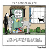 To a Fantastic Dad - Fred by Rupert Fawcett card
