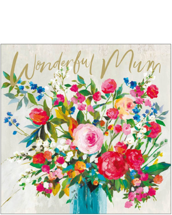Wonderful Mum -  Birthday card