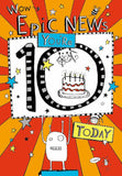 Epic 10th Birthday card
