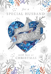 Special Husband - christmas card