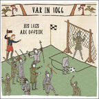 Football in 1066 - Hysterical Heritage funny greetings card