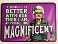 Magnificent - Vintage Metal Sign