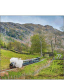 Ravenglass & Eskdale railway - National Trust greetings card