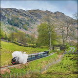 Ravenglass & Eskdale railway - National Trust greetings card