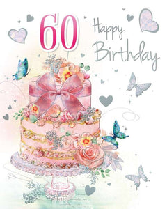60 Today birthday card