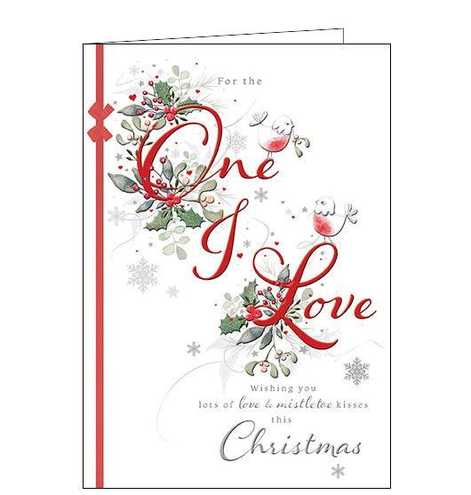 For the One I Love Christmas card