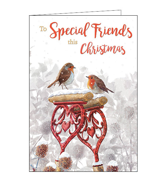 To Special Friends Christmas card
