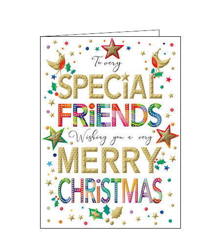 To very Special Friends this Christmas card
