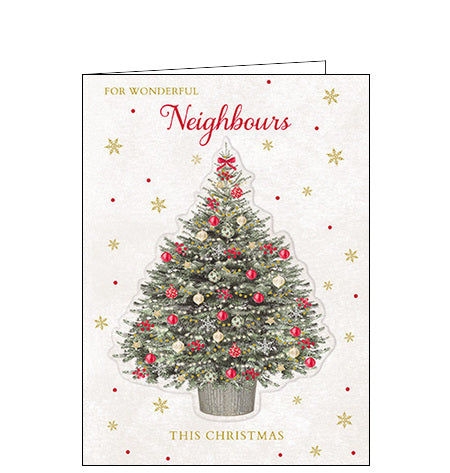 For wonderful Neighbours Christmas card