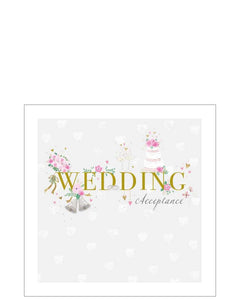 Wedding Acceptance - Wedding RSVP card